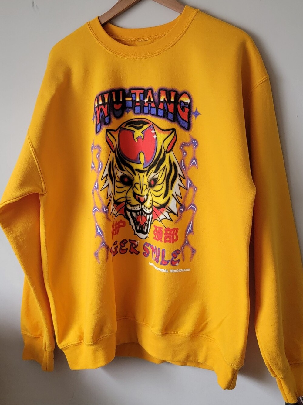 Wu Tang Vintage Inspired SweatShirt SIZE L
